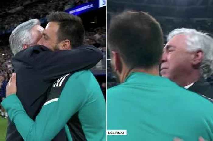 Moment Carlo Ancelotti bursts into tears as brilliant Real Madrid dump out Man City