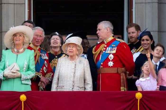Prince Andrew, Harry and Meghan won't join royals on balcony for Queen's Platinum Jubilee