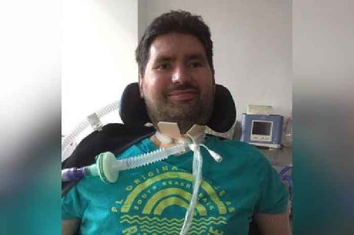 Family's plea after mosquito bite leaves Derbyshire man paralysed from neck down
