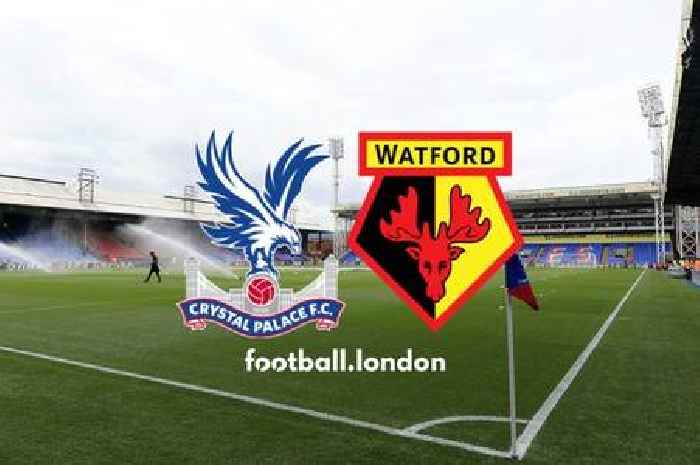 Crystal Palace vs Watford LIVE: Confirmed team news, TV details, goal and score updates