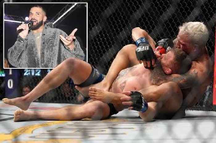 Drake loses mammoth £350k UFC bet as Charles Oliveira chokes out Justin Gaethje
