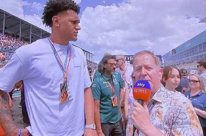 F1 fans in stitches as Martin Brundle confuses wrong man with NFL star Patrick Mahomes