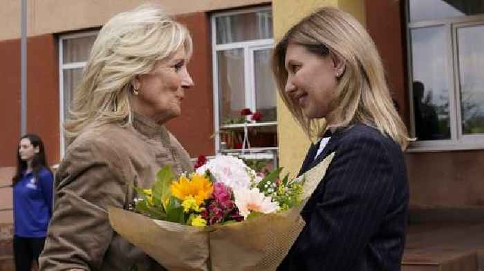 Jill Biden Pays Surprise Visit To Ukraine, Meets First Lady