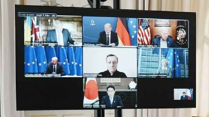 G-7 Leaders Mark VE Day Stressing Unity, Support For Ukraine