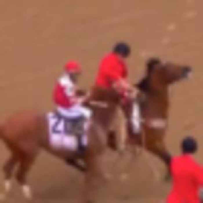 Racing: Long shot Rich Strike wins Kentucky Derby in huge upset as footage shows horse punched in face after victory
