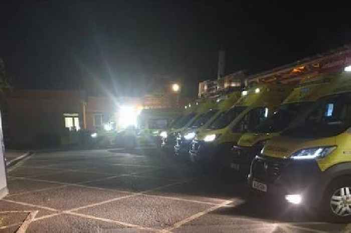 Huge waits at Torbay Hospital with 10 ambulances backed up amid escalating pressure on NHS