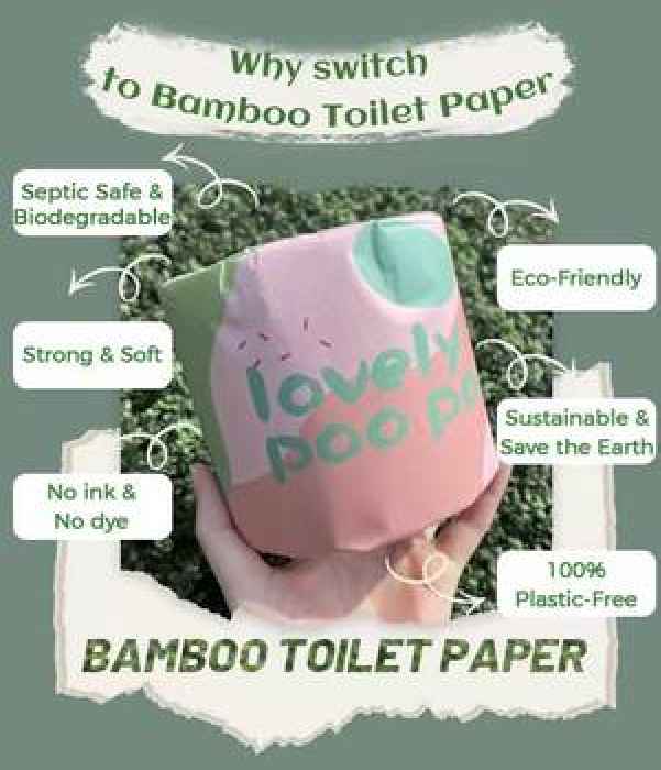 Household Essential Company Lovely Poo Poo Launches Bamboo Toilet Paper, Saving Earth One Roll at A Time