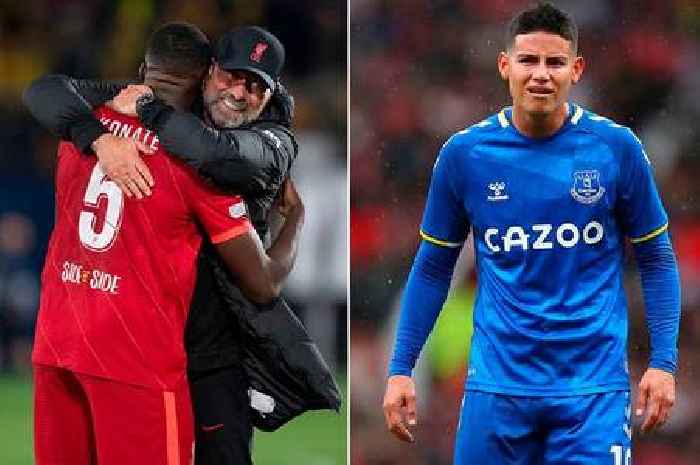 James Rodriguez risks Everton wrath after saying he wants Liverpool to beat Real Madrid