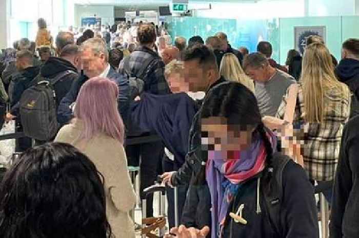 Live Birmingham Airport updates as passenger misses flight due to 'mile-long queues'