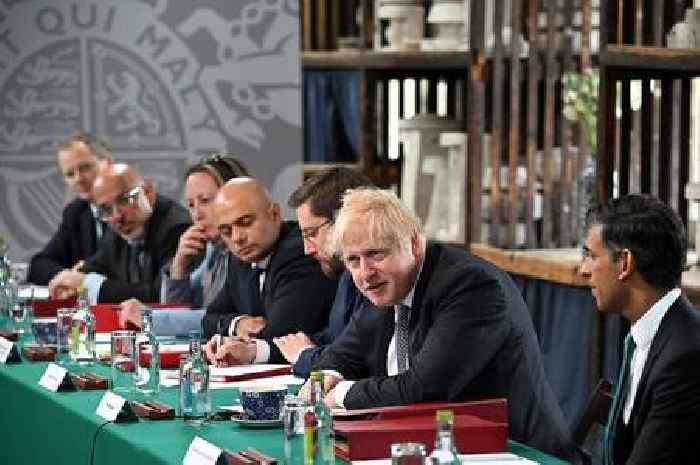 Boris Johnson swaps Westminster for Middleport Pottery for away day cabinet meeting