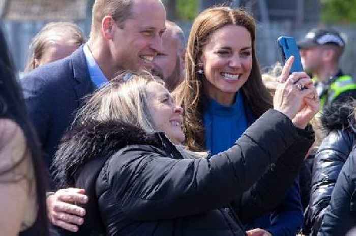 Prince William comfort Scots OAP overcome with emotion during royal visit to Glasgow