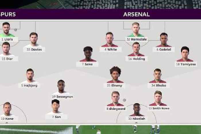 We simulated Tottenham vs Arsenal to get a score prediction for huge north London Derby