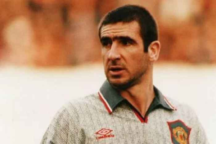 Eric Cantona's 'invisible' XXL grey Man Utd shirt set for auction and could reach £12k