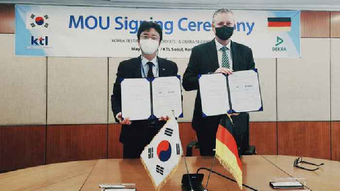 DEKRA signed MoU with Korea Testing Laboratory to enhance cooperation on testing and certification services
