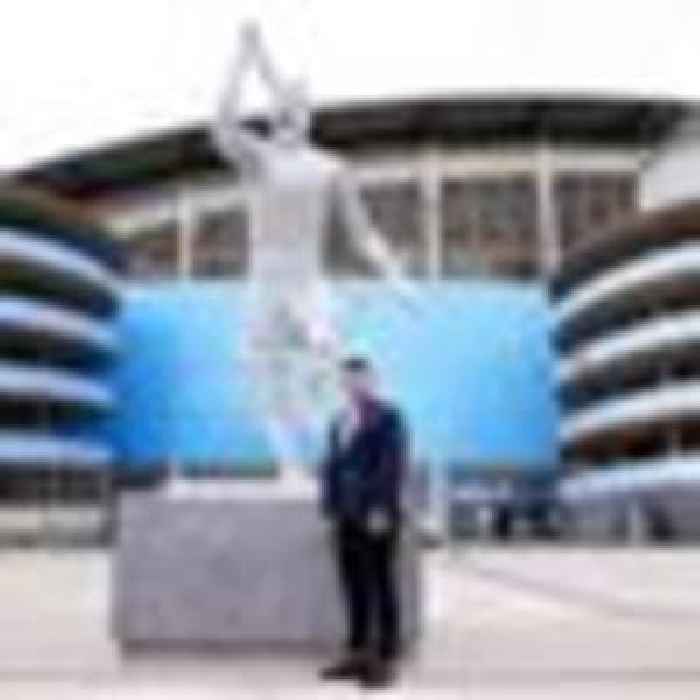 'Best moment of my life': Man City unveil statue of Sergio Aguero on 10th anniversary of title-winning goal