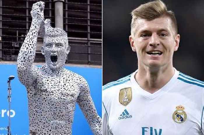 Toni Kroos reacts to claims that Sergio Aguero statue looks just like him