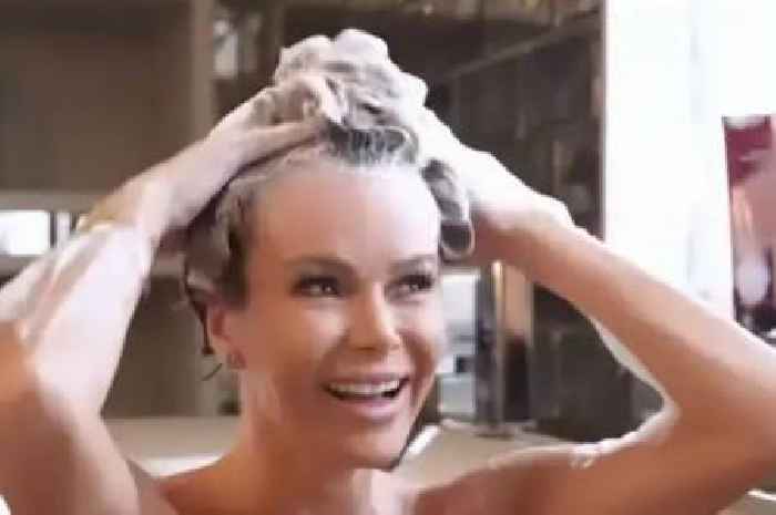 Amanda Holden strips off in bath and admits she has 'no plans to ditch racy outfits'