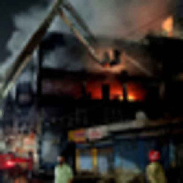 New Delhi: Fire in commercial building in India kills at least 27, several injured