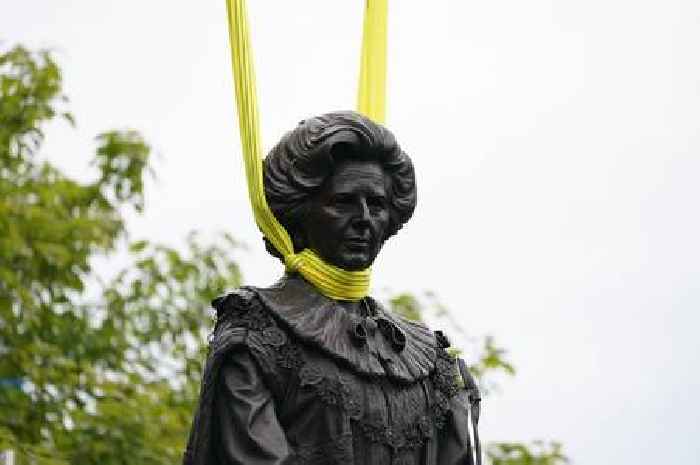 Margaret Thatcher statue erected in former Prime Minister's hometown despite threats of egg-throwing