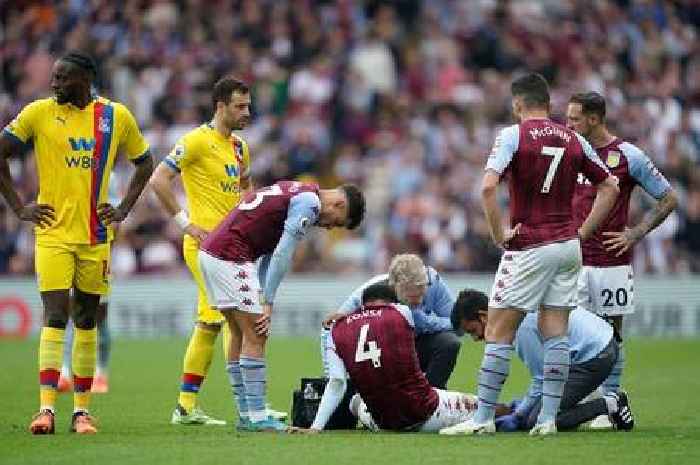 Aston Villa dealt defensive injury blow against Crystal Palace