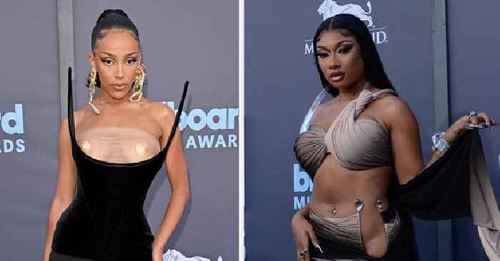 Cut It Out: Inside The Look That Dominated The 2022 Billboard Music Awards Red Carpet