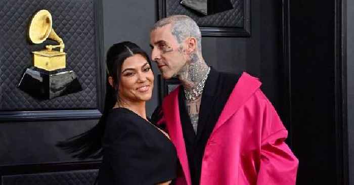 They Tied The Knot! Travis Barker & Kourtney Kardashian Get Married In Courthouse Ceremony