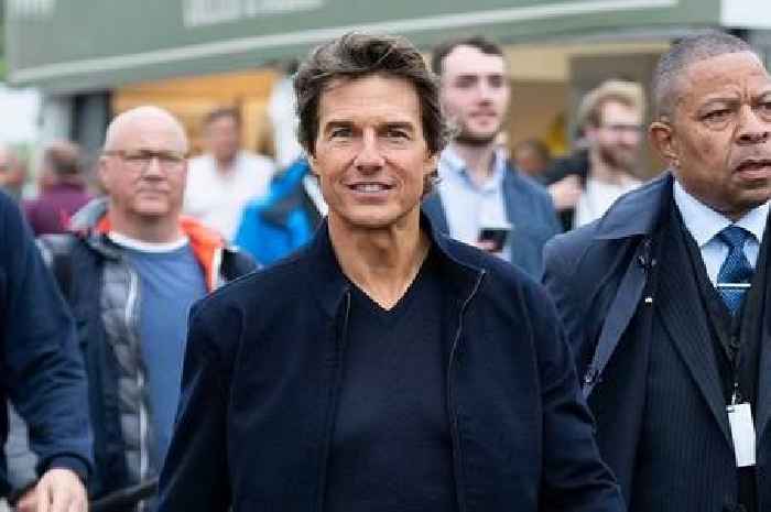 Fans baffled as Tom Cruise promotes his new movie at Queen's Platinum Jubilee