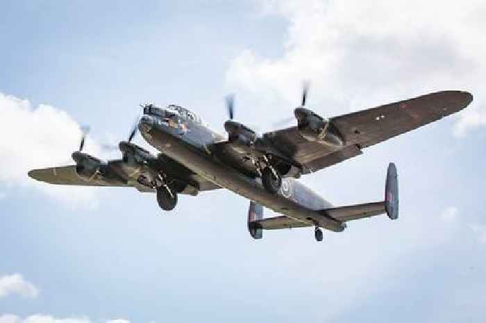 Avro Lancaster Bomber war plane set to fly over Staffordshire, Derbyshire and Leicestershire