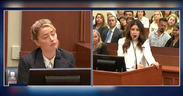 Johnny Depp's Slick Attorney Camille Vasquez Grills Amber Heard About Alleged Liquor Bottle Assault