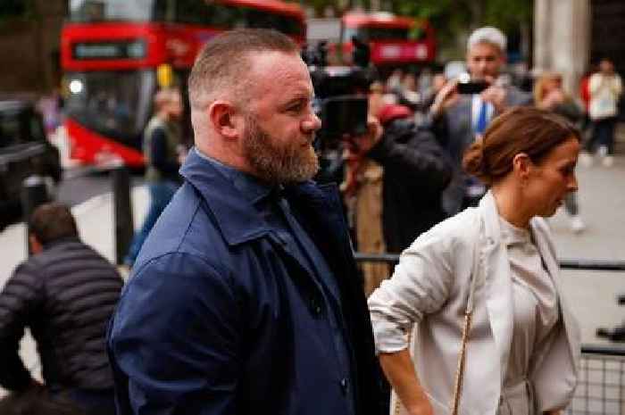Wayne Rooney smiles as Rebekah Vardy's lawyer exposes private Instagram account