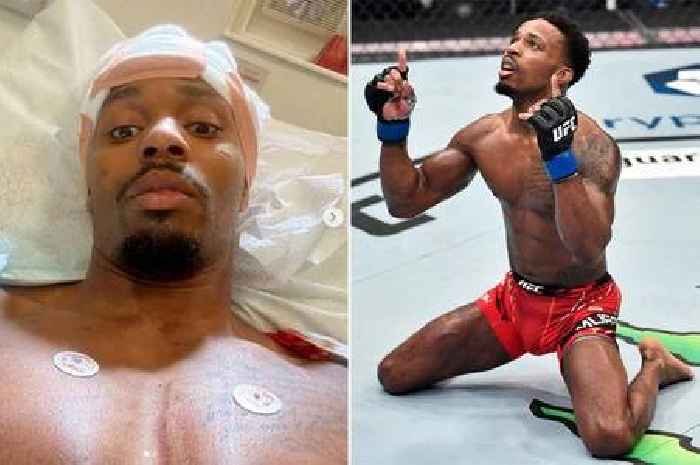 Brit UFC star 'almost bled out' after car smash - a decade after surviving three gunshots