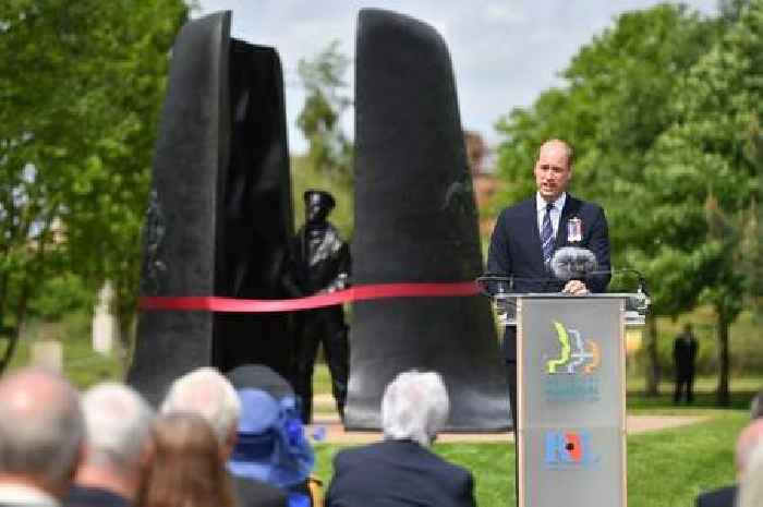 Prince William visits Staffordshire: All the footage and pictures