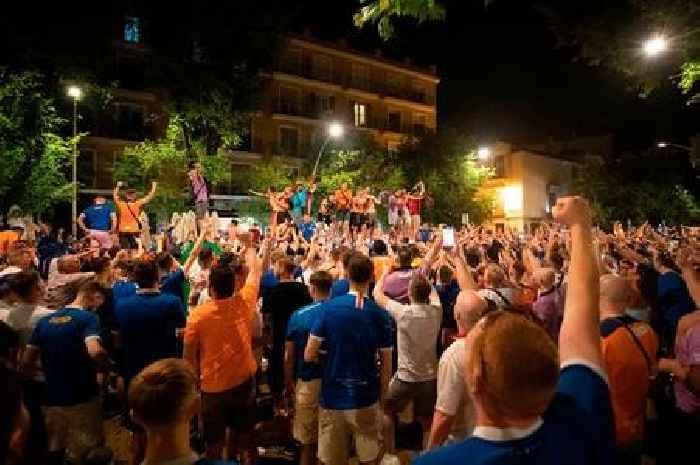 Rangers fans in photos as thousands enjoy night in Seville ahead of Europa League final
