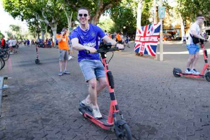 Savvy Rangers fans beat crowds by scooting around Seville on way to Europa League Final