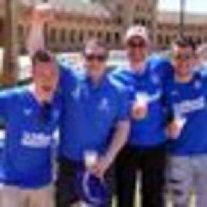 'Biggest game of our lives': Thousands of Rangers fans in Seville for Europa League final