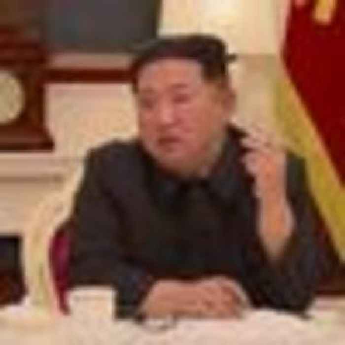 Kim Jong Un smokes cigarette as he slams North Korea's 'immature' response to COVID outbreak after rise in deaths