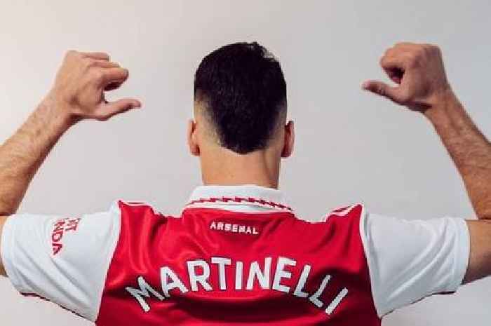 Arsenal outcast reacts as Gunners hand Gabriel Martinelli his shirt number in kit launch