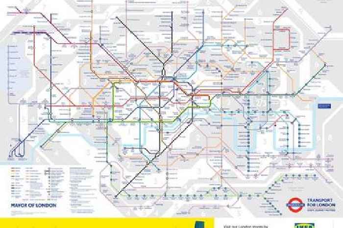 First look at Tube map with Elizabeth Line included