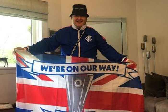 Rangers fan's brilliant wife steps in to save Seville trip after bungling hubby loses passport in travel ordeal