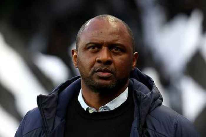Breaking: Patrick Vieira responds to Everton pitch invasion incident after appearing to kick man