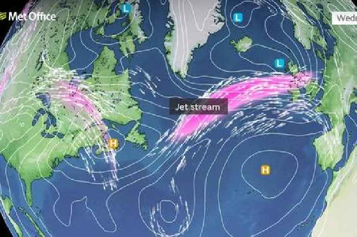 Met Office issues 'active jet stream' alert for next week's weather