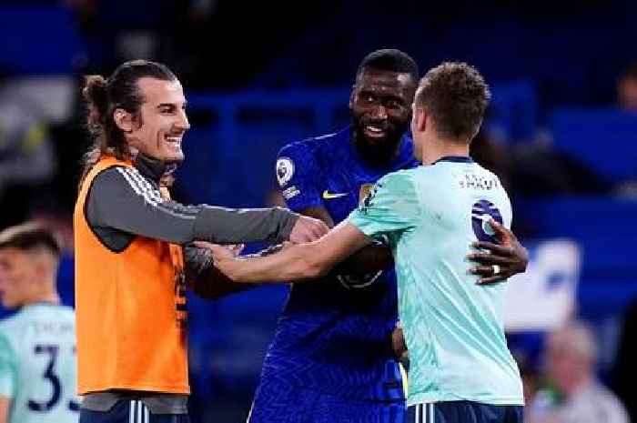 Antonio Rudiger lunge prompted Brendan Rodgers to question officials over Everton red card