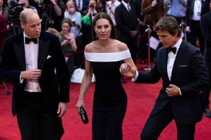 Tom Cruise hailed the 'perfect gentleman' after fans spot sweet moment with the Duchess of Cambridge