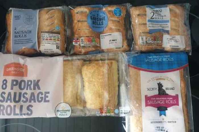 'I tried sausage rolls from M&S, Sainsbury's, Morrisons, Tesco and Scotty brand - a few were tasteless'