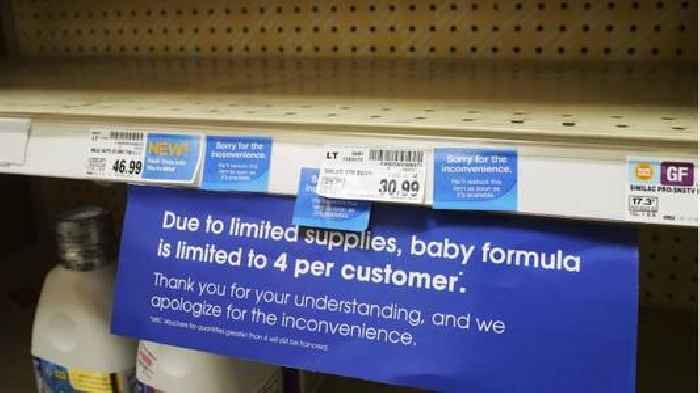 Government Combats Baby Formula Shortage With 'Operation Fly Formula'