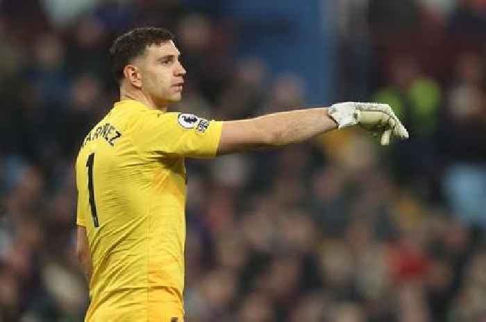 Title twist sees Emiliano Martinez 'opt out vs Man City' with Villa keeper 'resting'
