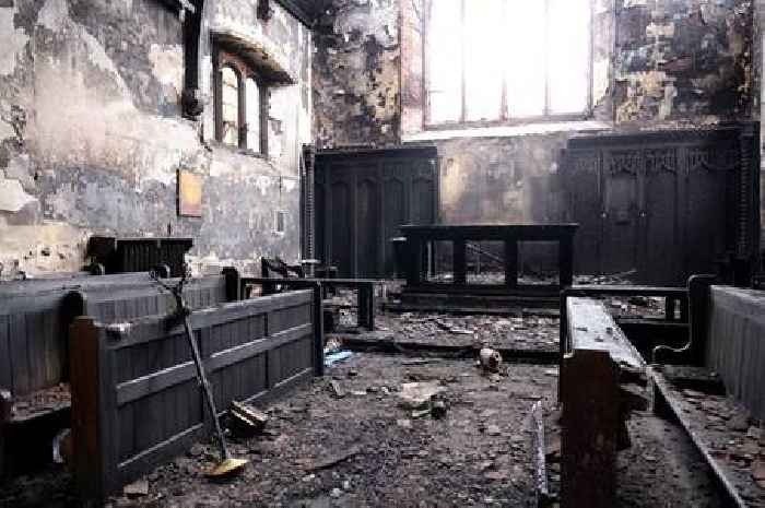Fire-ravaged Stoke-on-Trent church left looking like this can be saved