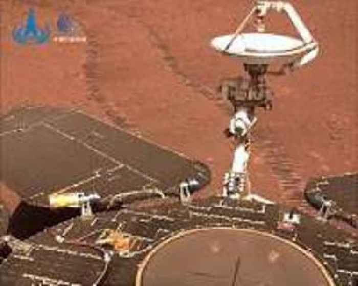 China's Zhurong rover switches to dormant mode in severe Martian dust storm