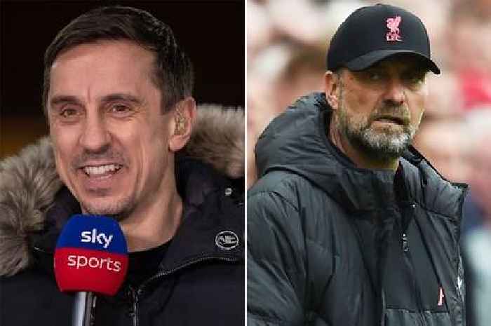 Gary Neville rubs salt in Liverpool wounds with Man Utd quote after final day heartbreak