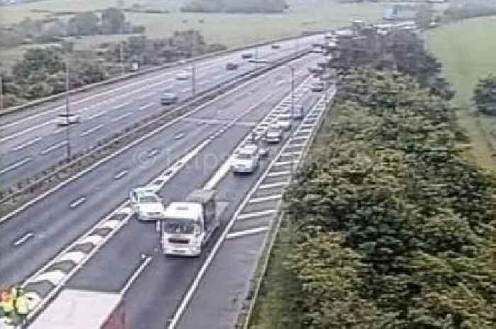 Updates: Two crashes on M5 and M42 cause rush-hour delays